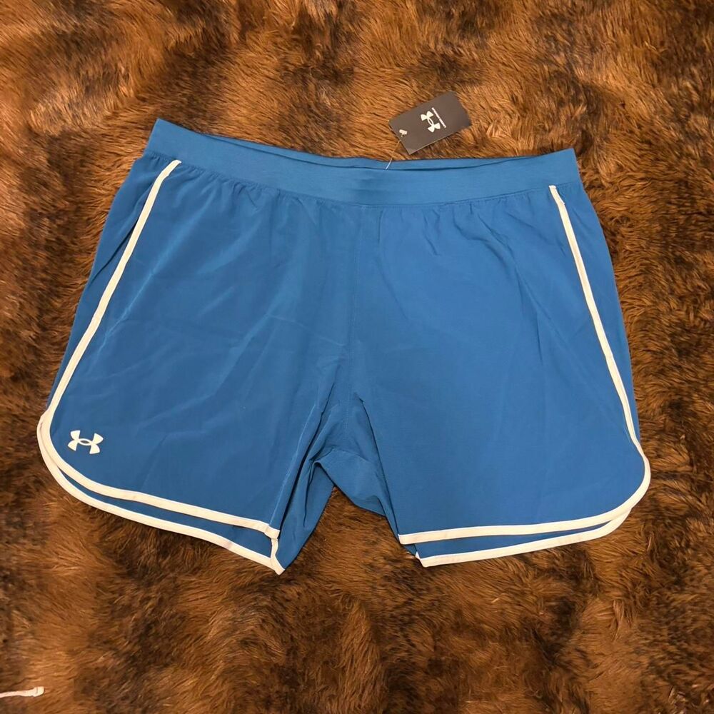Under-armour Men's Blue and Navy Shorts